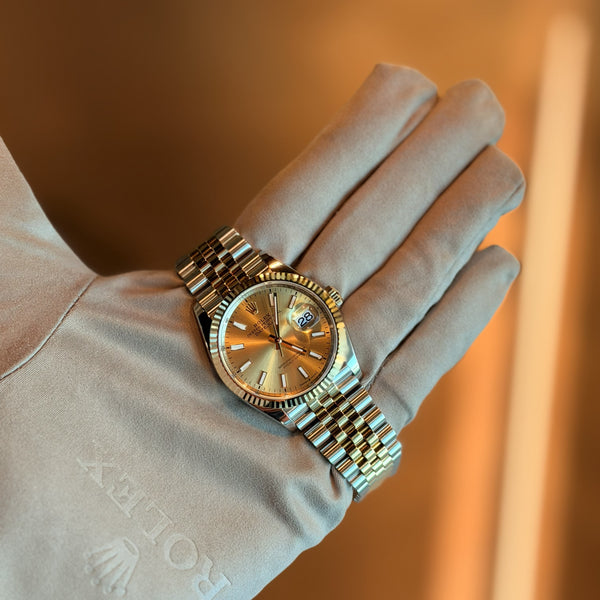 Rolex Datejust 36 Champagne Two-Tone