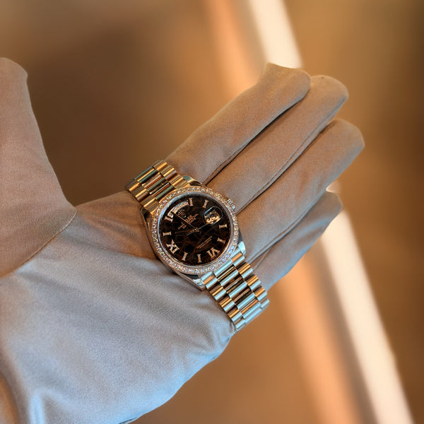 Rolex Day-Date 36 RBR Eisenkiesel