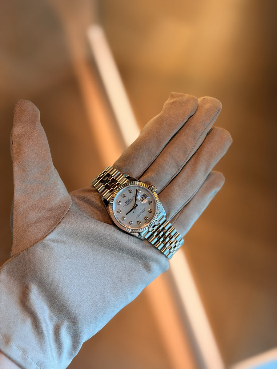 Rolex Datejust 36 MOP Rose