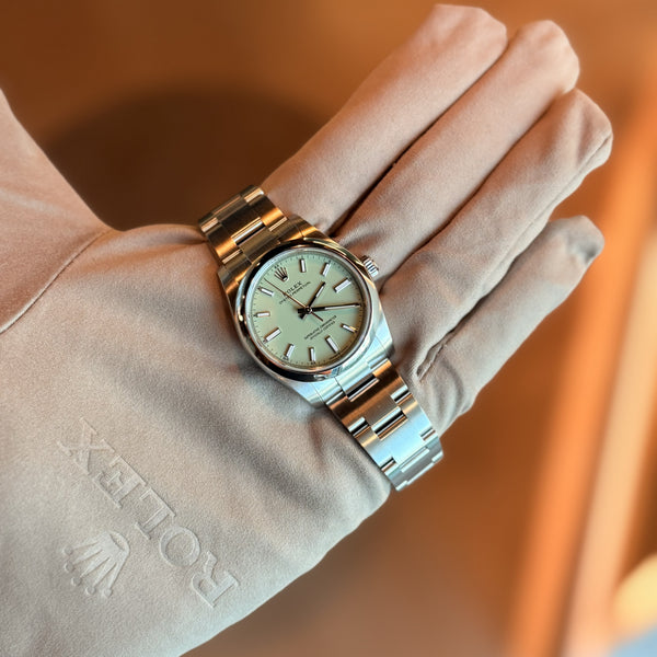 Rolex Oyster Perpetual 34 Pistachio