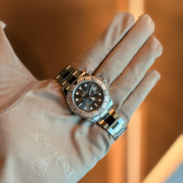 Rolex Yacht-Master 37 Rodium