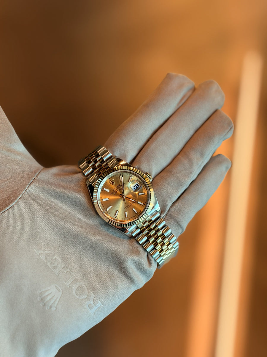 Rolex Datejust 36 Champagne Two-Tone