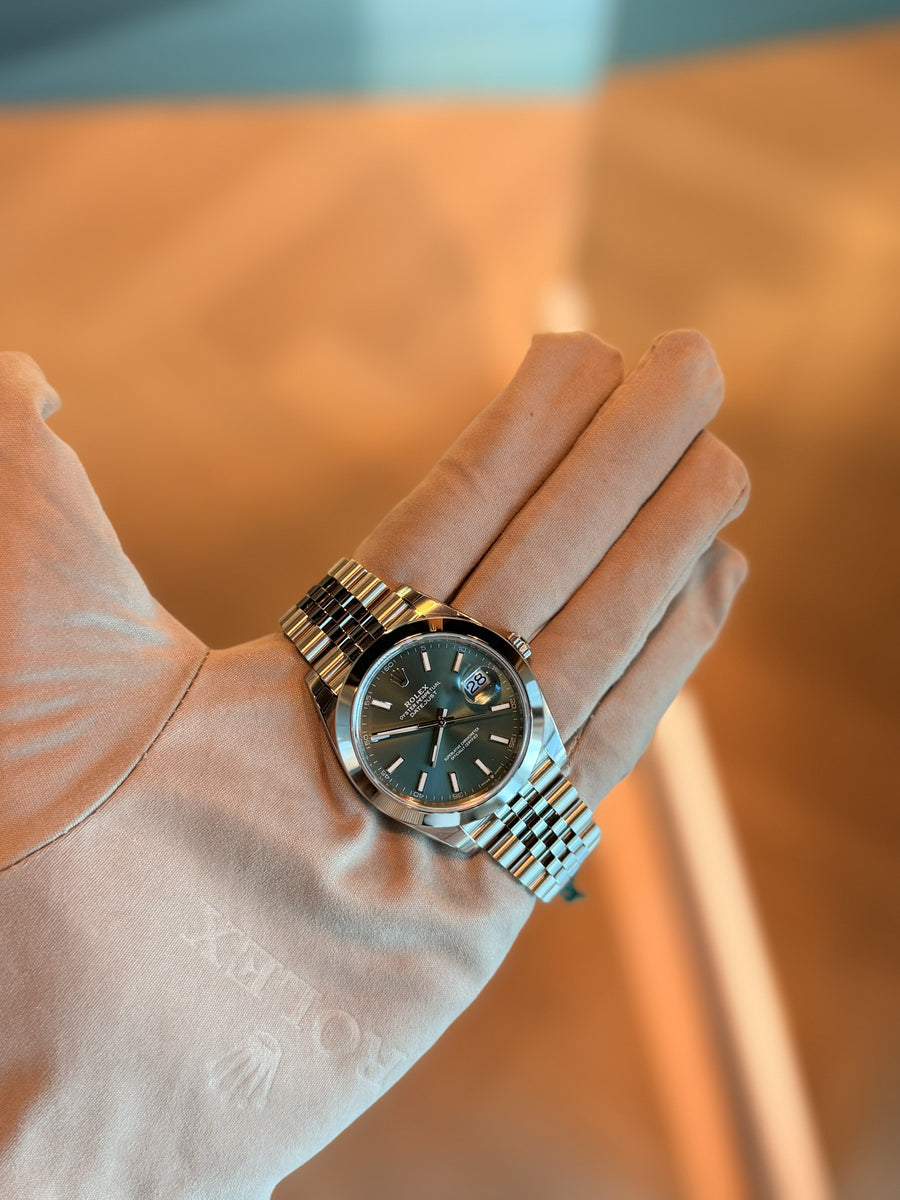 Rolex Datejust 41 Mint Green