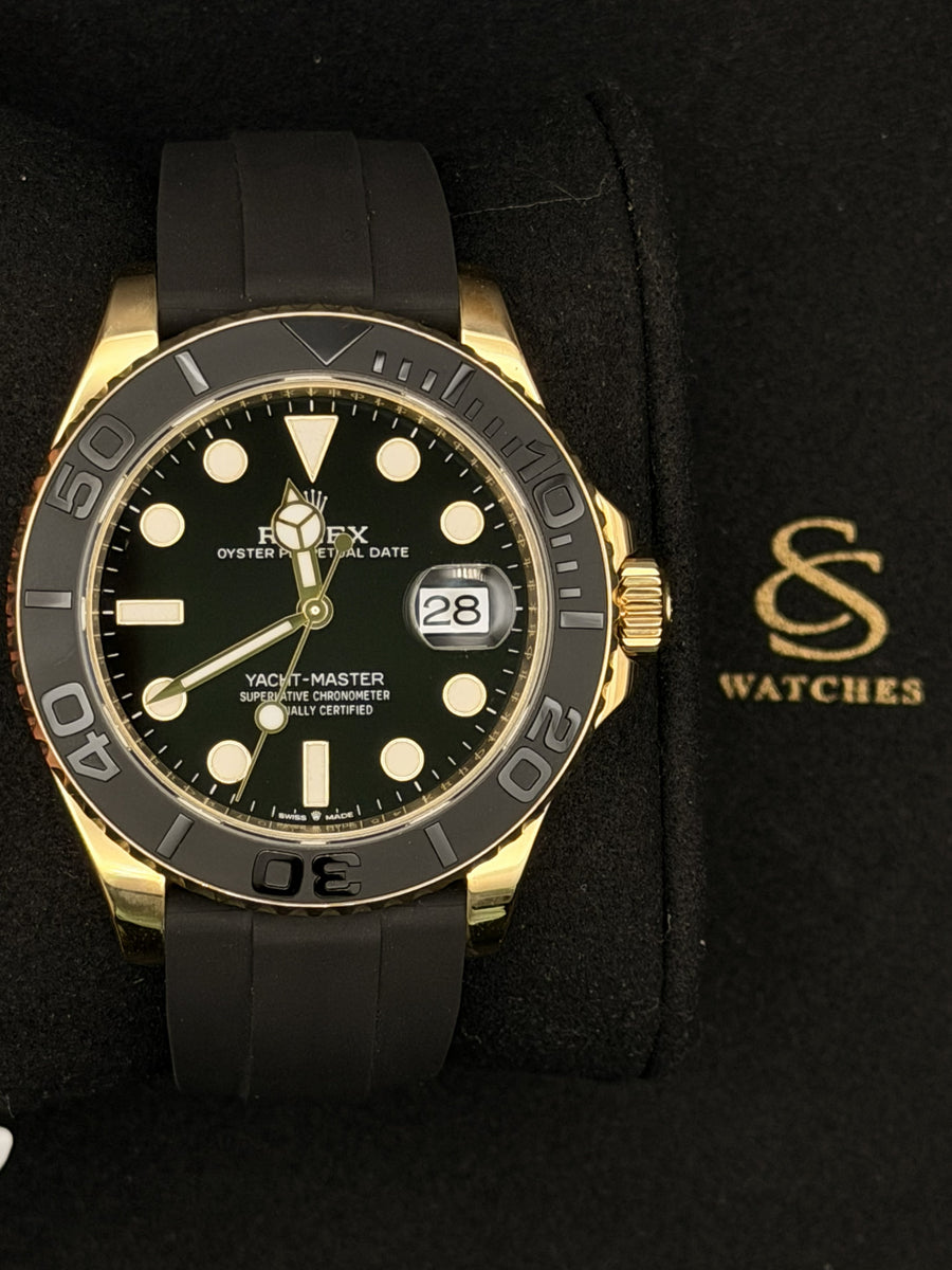 Rolex Yacht-Master Yellow Gold Oysterflex