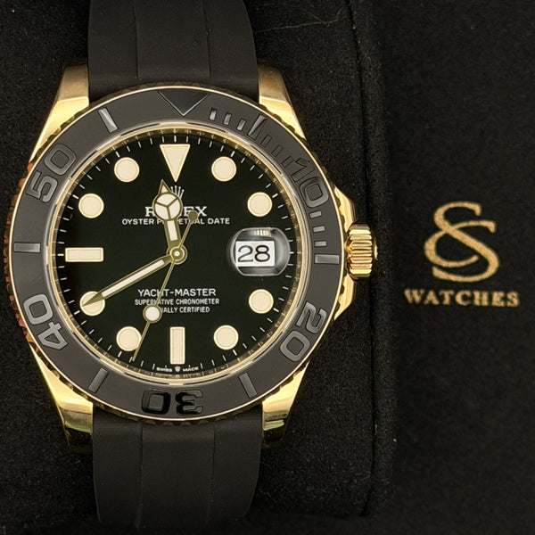 Rolex Yacht-Master Yellow Gold Oysterflex