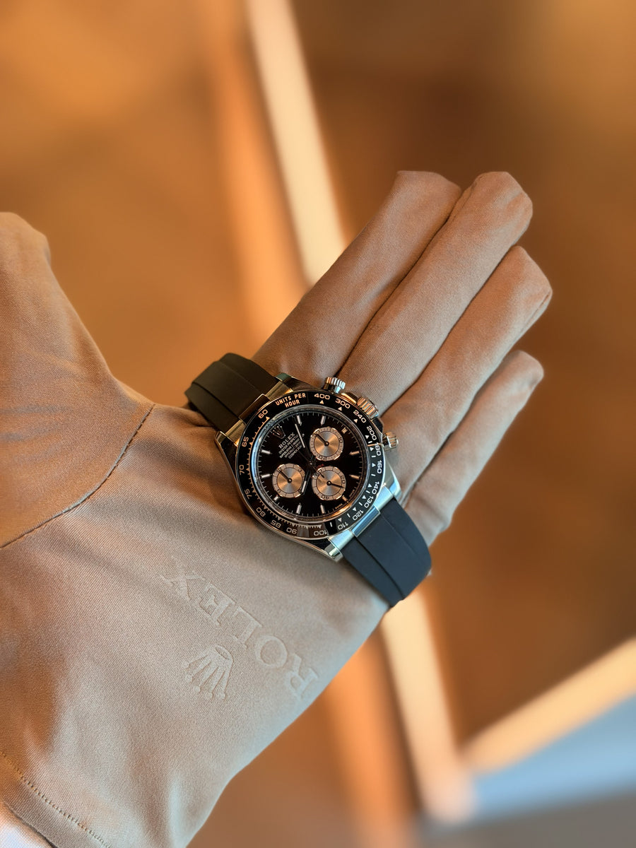 Rolex Cosmograph Daytona Black Oysterflex