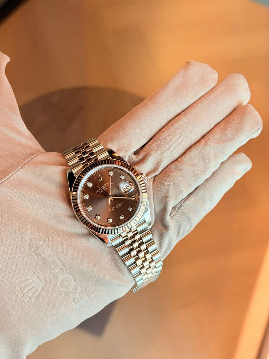 Rolex Datejust 41 Chocolate Diamond
