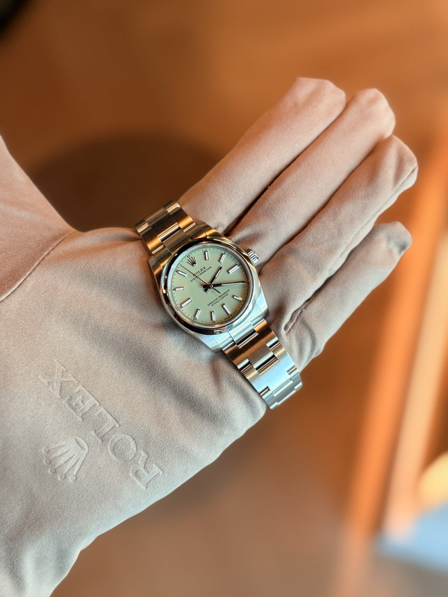 Rolex Oyster Perpetual 34 Pistachio
